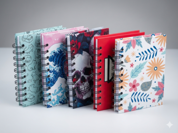 Paquete de 5 libretas A6 (11 x 15 cm)